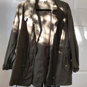 Olive Military Jacket